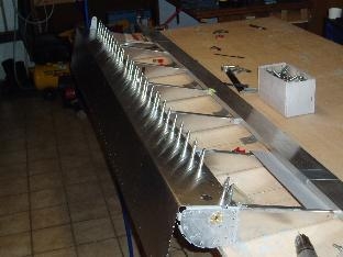 leading edge skin fitted