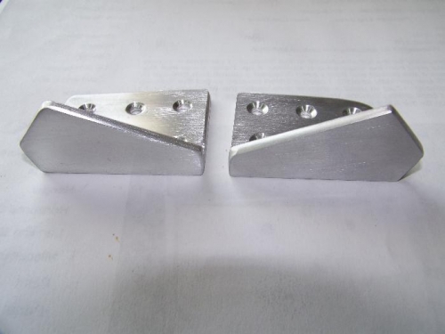 Top View R & L Rudder Stops