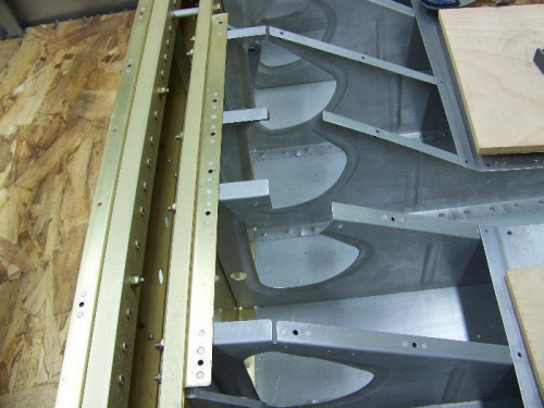 Cut Sections from the bulkhead seat braces
