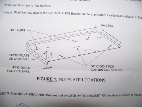AHRS Mounting Plate