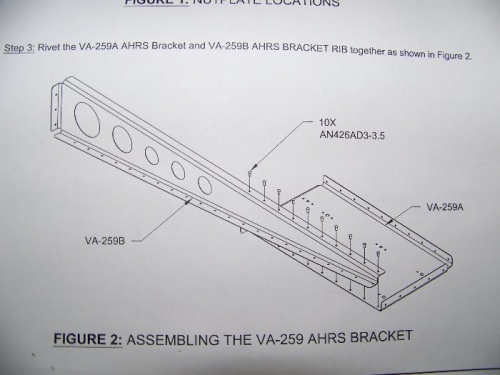 Rib attachment to AHRS Plate