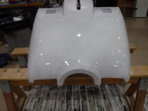 White Epoxy Resin Rolled-On