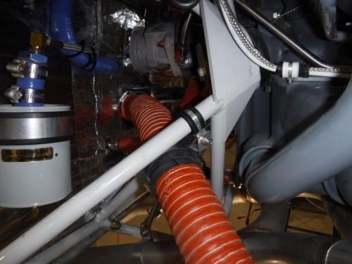 Scat Tube Connected & Secured