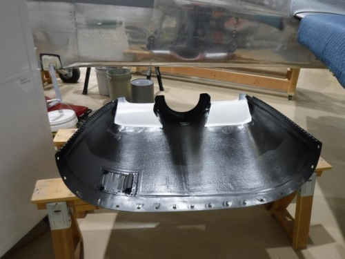 Upper Cowl with White Intakes