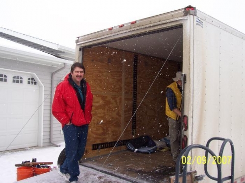 Fellow RV 7 Builder--Brian Carroll from Townsend MT