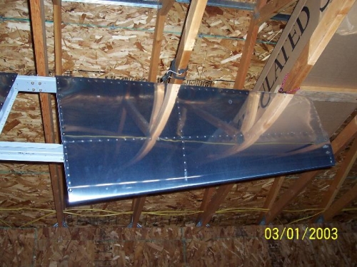 Left side of completed Horizontal Stabilizer