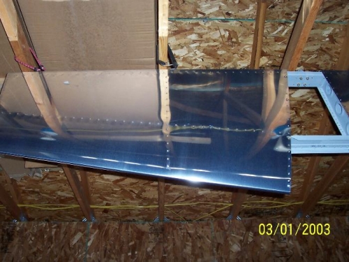 Right side of completed Horizontal Stabilizer