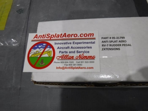 AntiSplat Aero Rudder Extenders