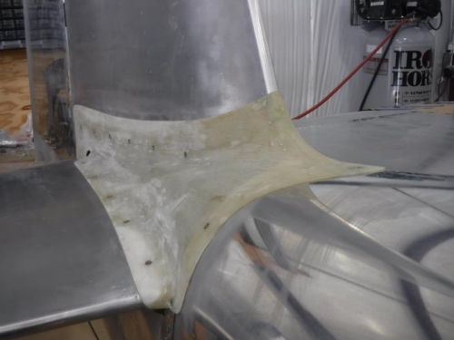 Rebuilt Empennage Fairing