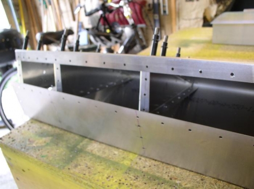 Flap opened up prior to beburing