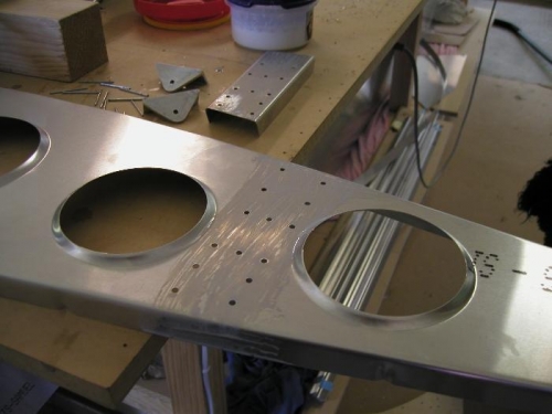 Cortec on parts before riveting together