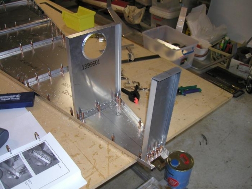 Rear formers attached to fuse