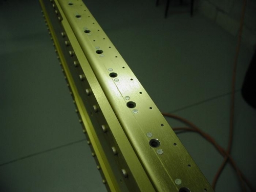 Ready for the tie down brackets.