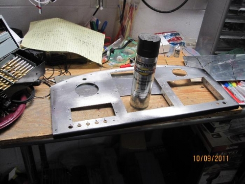 panel cut and ready to cover