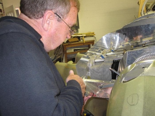 Drilling inlet ramp attach holes