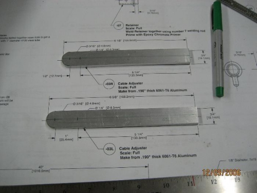 SNX-C02-03R/L, Rough Cut Cable Adjusters