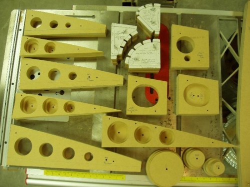 Routing and Flanging jigs