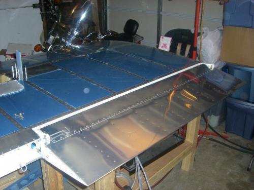 Hanging the aileron
