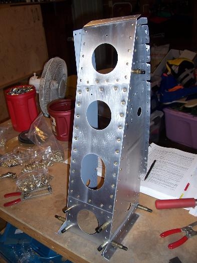 Right tower done with assembly (except for the weldments)