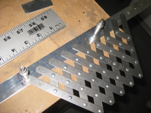 marking and drill rivet holes