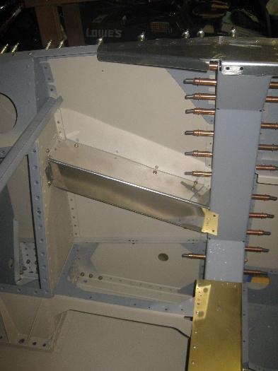 Right F-865 console in place