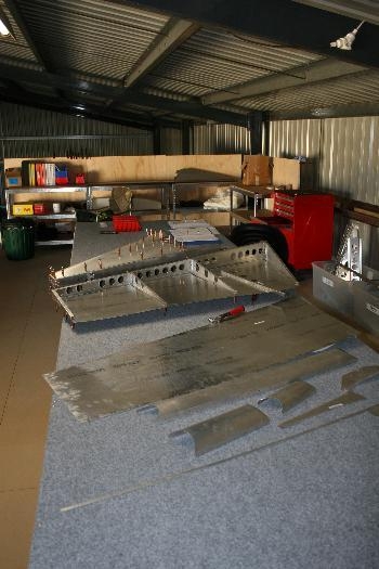 rudder and fin durying assembly