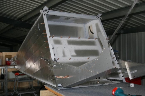 forward fuselage sides added