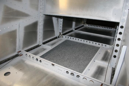 bottom fuselage inspection panel