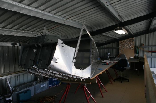 cockpit jig in place