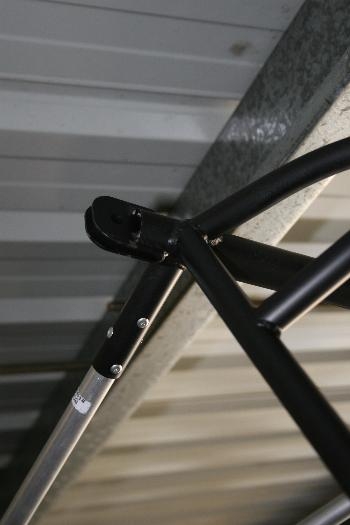 where the aluminum tubes attach