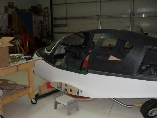 Top on fuselage