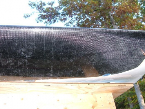 Wing upper surface