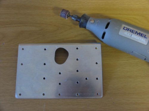 Using the rotary sanding drum with the dremel tool