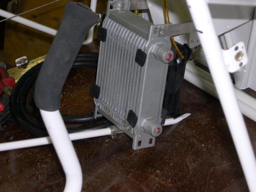 Instllation of heater core