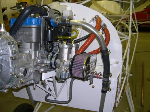 Final Install of thermostat housing and return tube