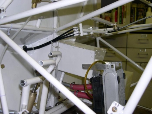 Throttle bellcrank as installed