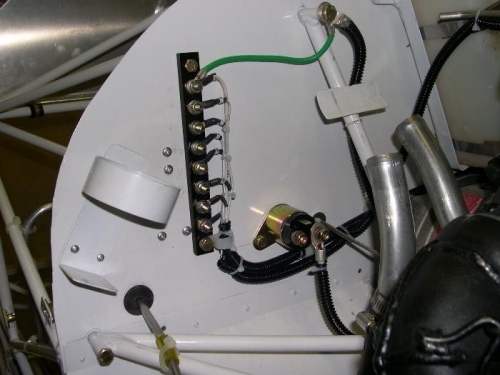 Starter Selonid and wiring on firewall