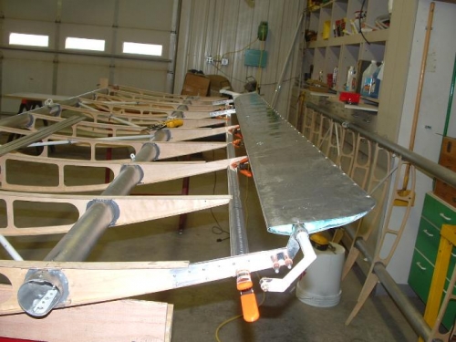 Set up of the trailing edge