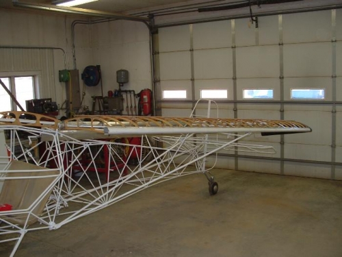 Second shot of left wing folded