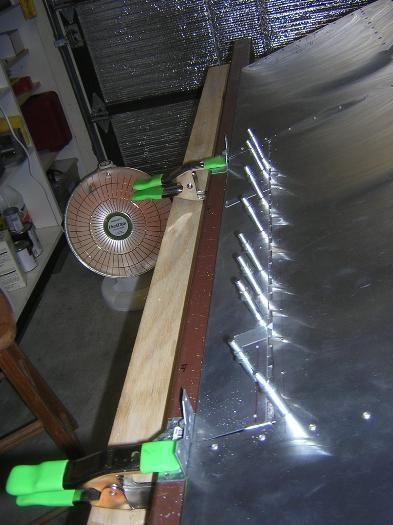 Drilling hinge to aileron