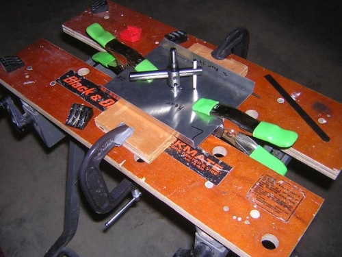 Fly cutter setup