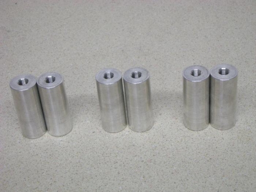 Inserts for control rods.