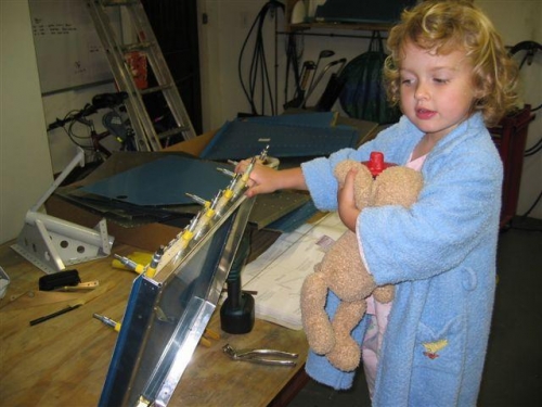 Final QC from my little helper.