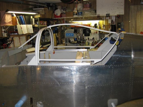 The aft bow will need to be bent inward.