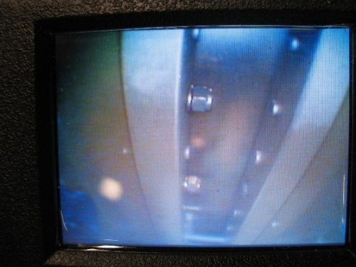 Close up of the camera picture