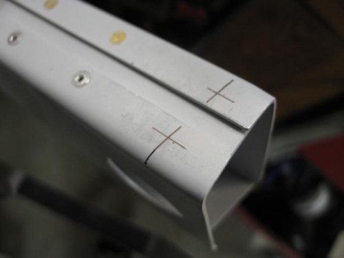 Inboard holes hard to locate.