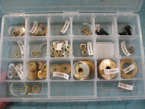 Special washers.