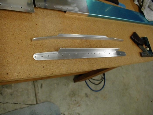 Front spar supports.