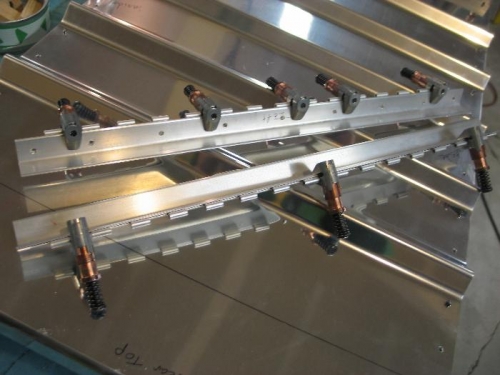 Match drill hinge with top angle.