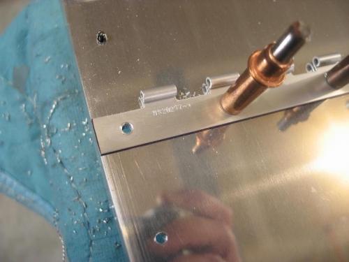 Extent outside hole outward.
